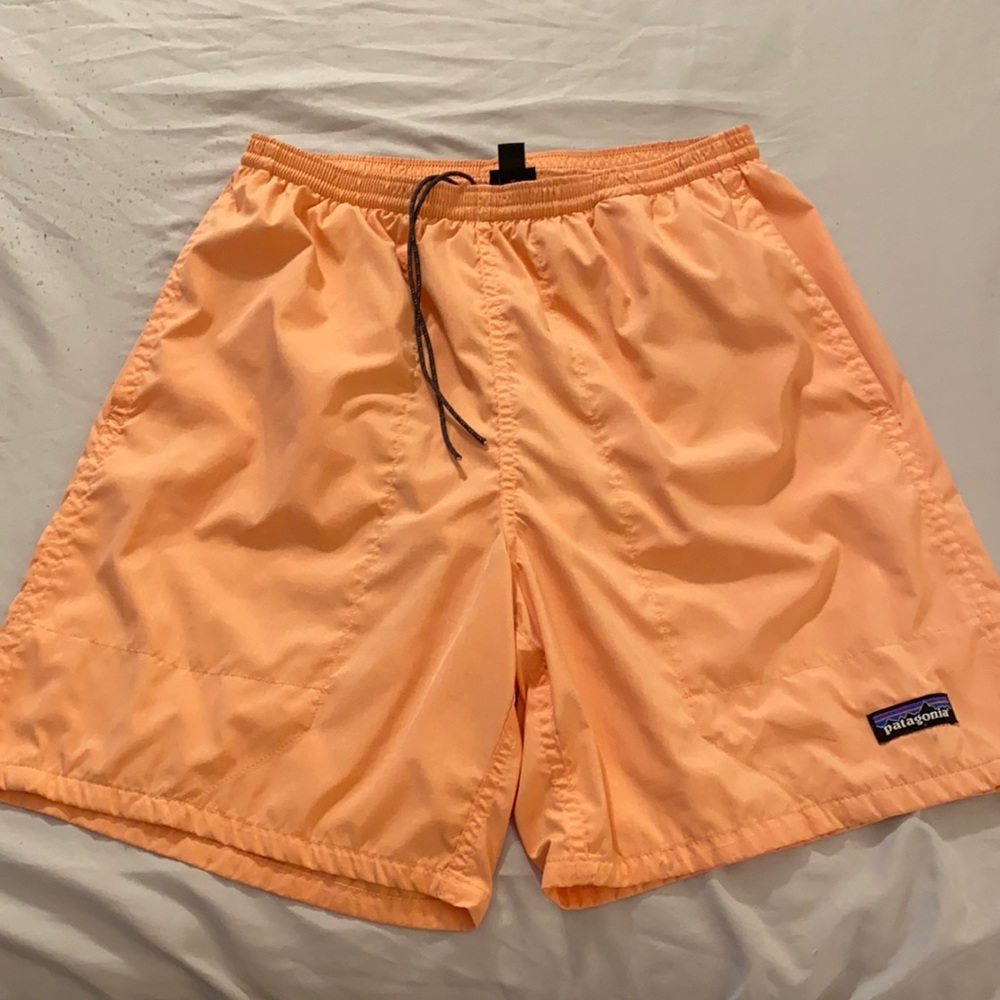 Men’s Medium Orange Patagonia Swim Trunks